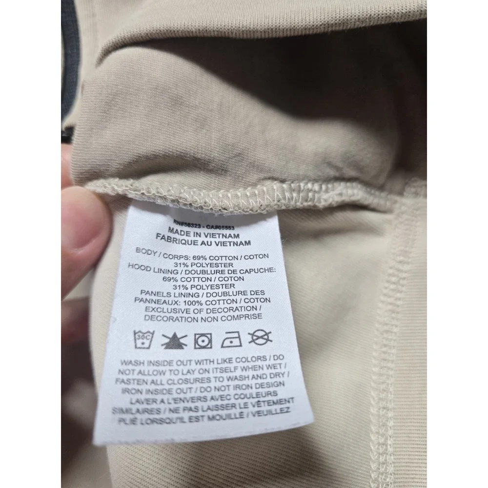 Nike Tech Fleece Full Zip Hoodie Women's Plus 1X Beige Brown Athletic Jacket